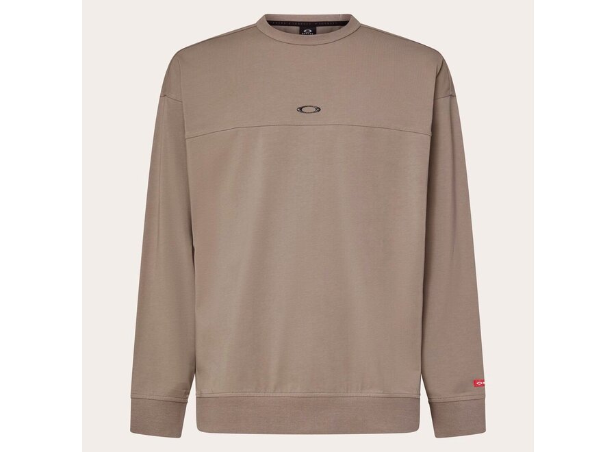 Oakley New Retro Fleece L/S Crew 1.0 Bark