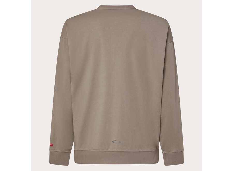 Oakley New Retro Fleece L/S Crew 1.0 Bark