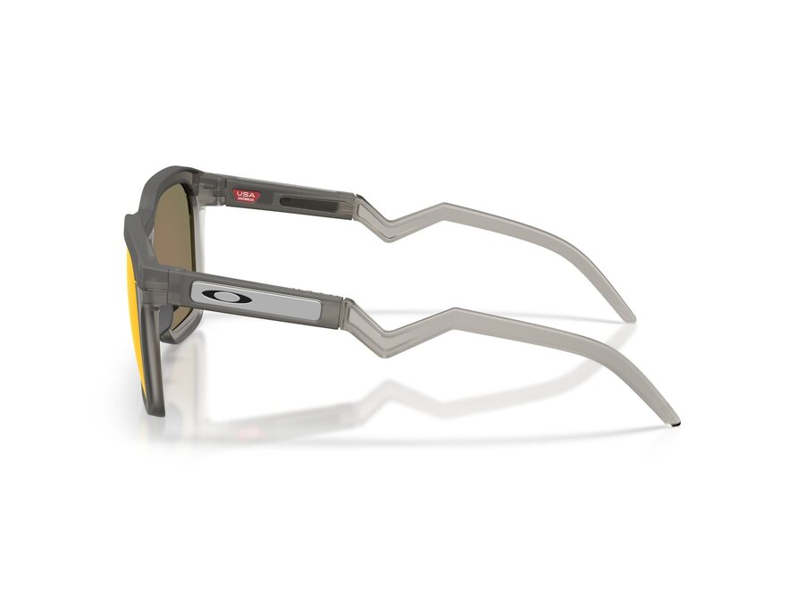 Oakley HSTN SQ Matte Grey Smoke Prizm Ruby