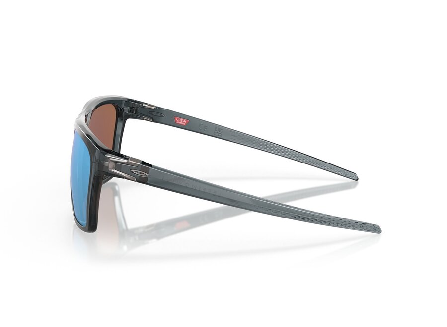 Oakley Leffingwell Crystal Black Prizm Deep Water Polarized