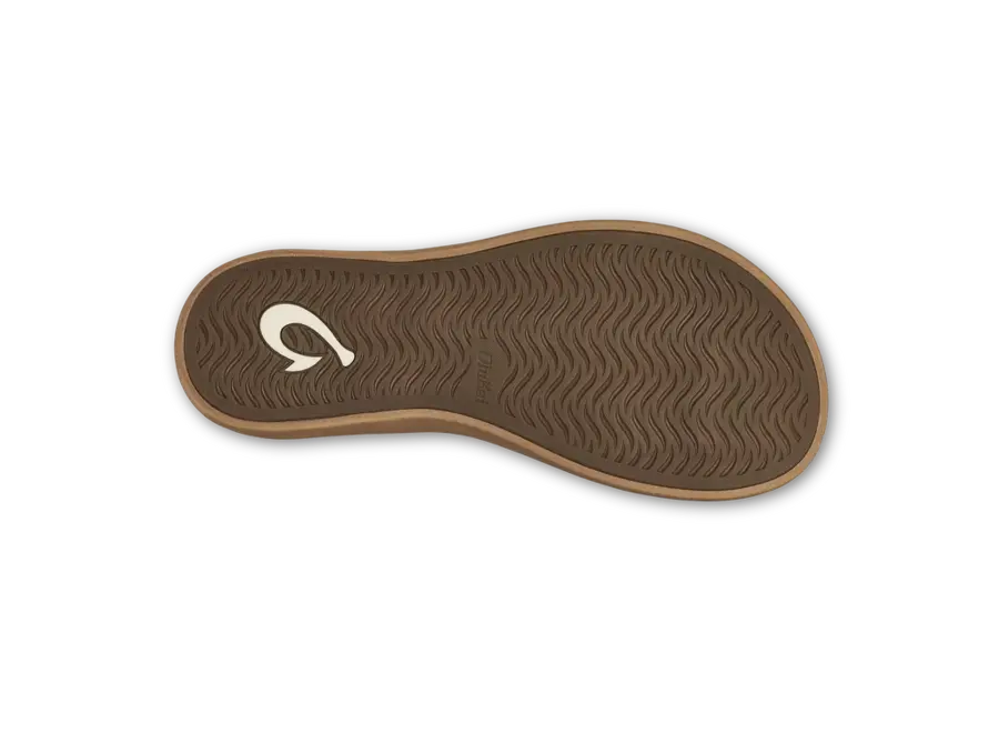 OluKai Kapehe Luana Dames Slipper Tapa/Sahara