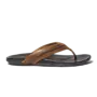 OluKai Mea Ola Heren Slipper Tan/Dark Java