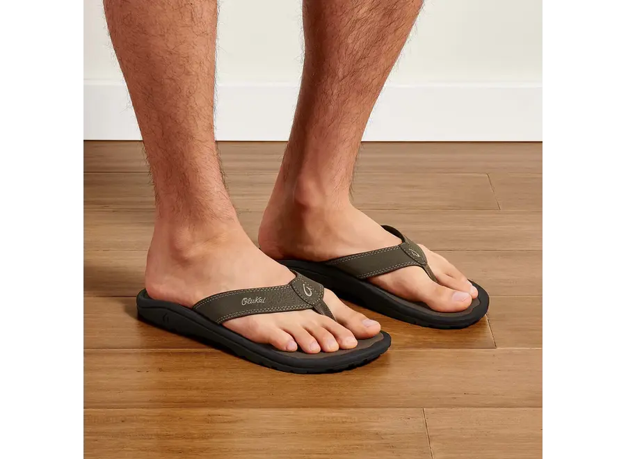 OluKai Ohana Heren Slipper Kona/Kona