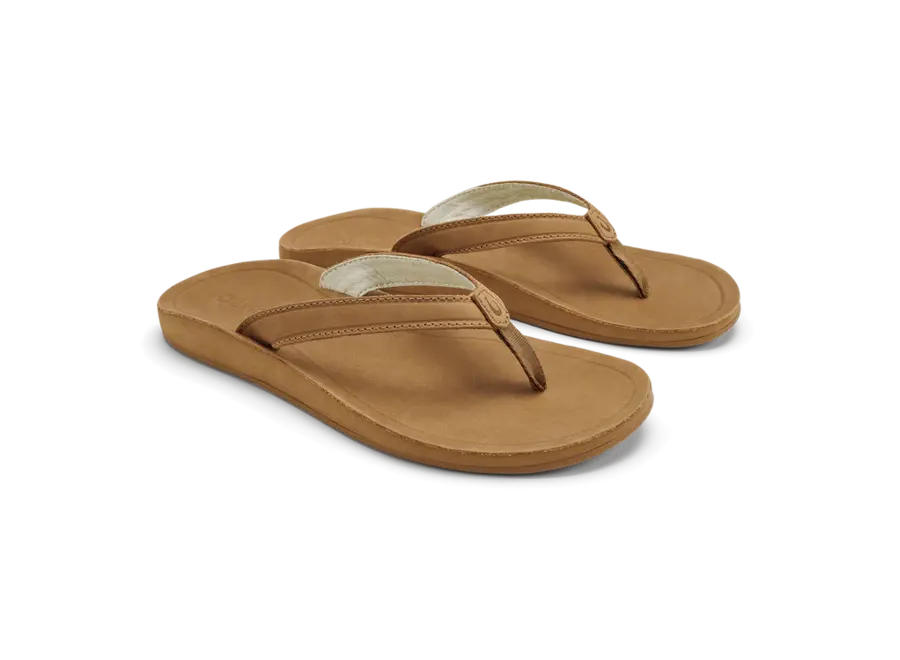 OluKai Southshore Heren Slipper Toffee/Toffee