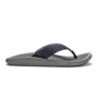 OluKai Ulele Heren Slipper Blue Depth/Charcoal