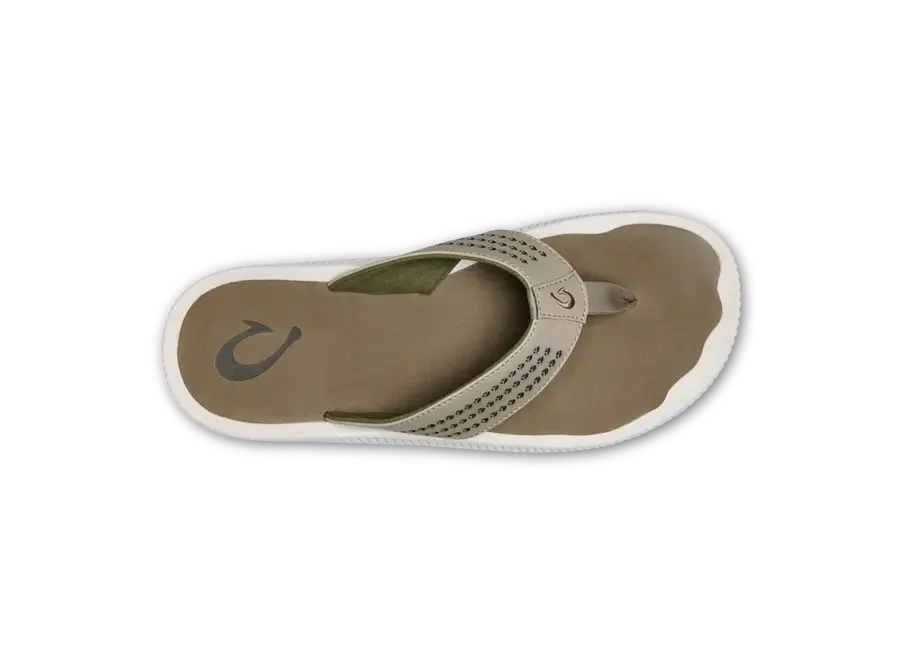 OluKai Ulele Heren Slipper Clay/Mustang