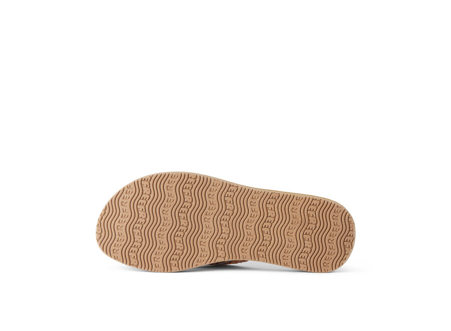 Reef Baja Elana Slipper Brown/Pink