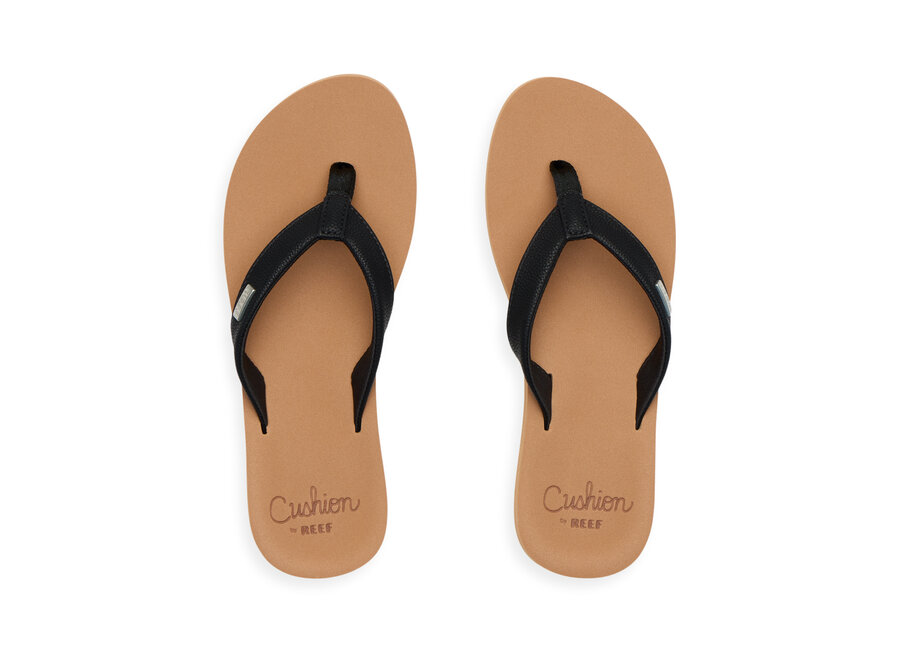 Reef Baja Sands Slipper Black/Tan