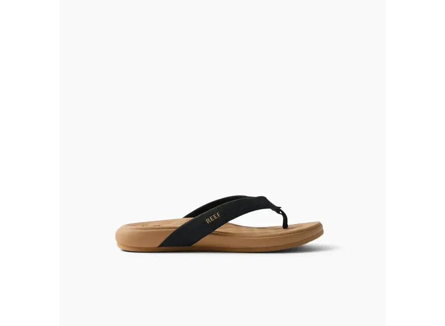 Reef Cushion Melody Slipper Black/Tan
