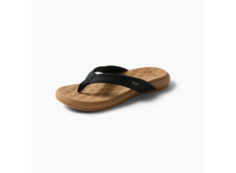 Reef Cushion Melody Slipper Black/Tan