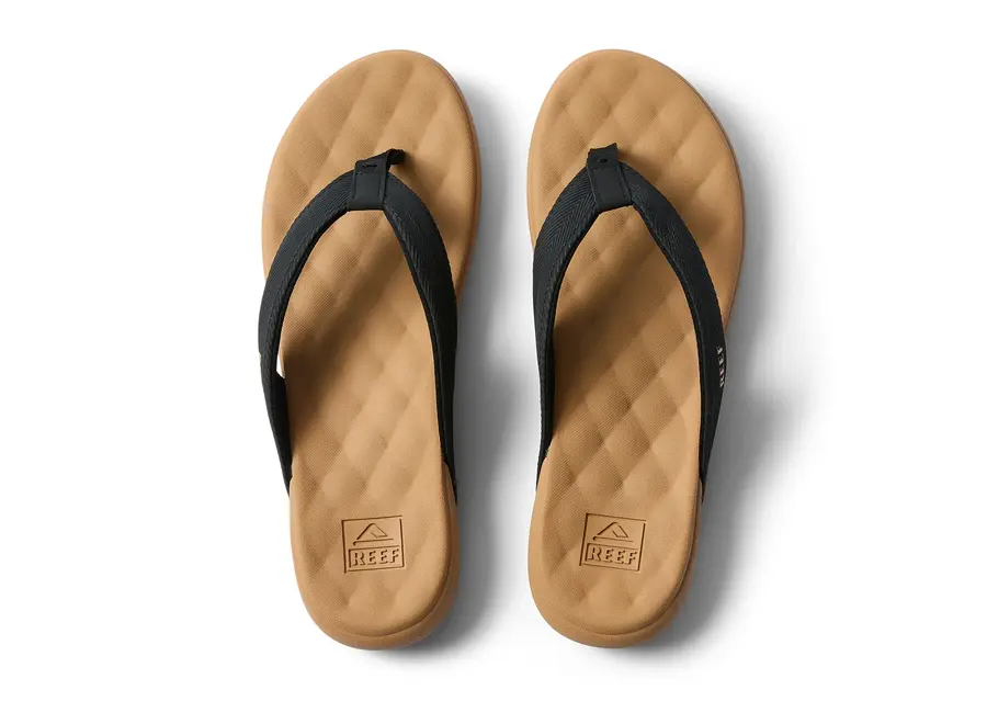 Reef Cushion Melody Slipper Black/Tan