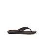 Reef Leather Slipper Offshore Dark Brown
