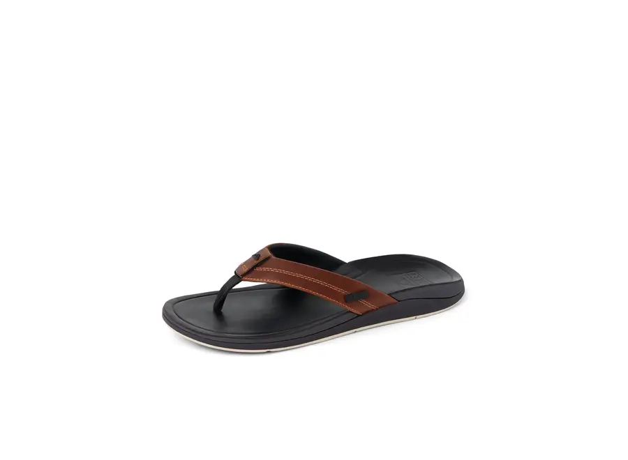 Reef Leather Slipper Offshore Tan