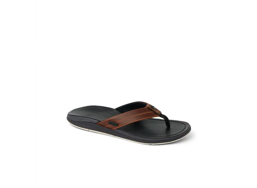 Reef Leather Slipper Offshore Tan