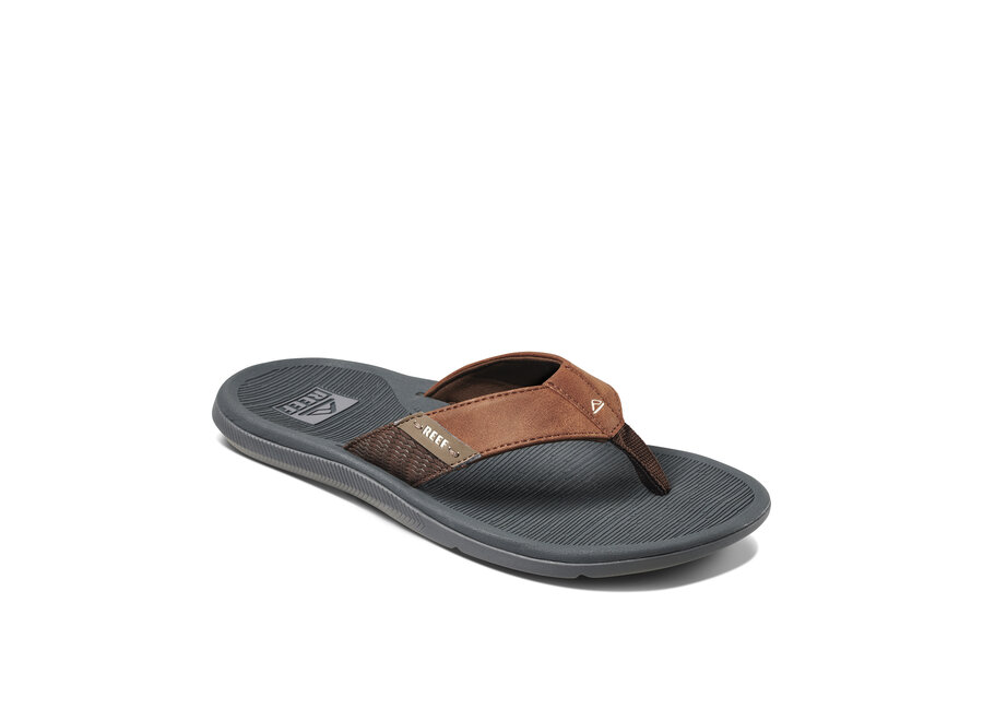Reef Santa Ana Slipper Grey/Tan