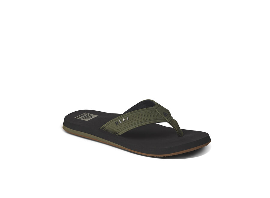 Reef The Layback Slipper Black/Olive