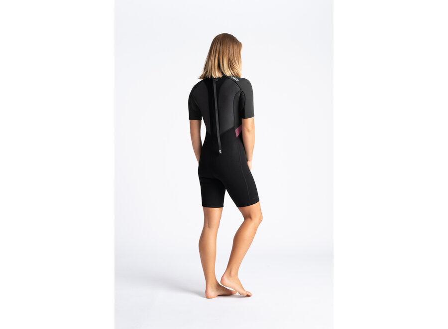 C-Skins Element 3/2 Shorti Womens Wetsuit Black/Meteor/Rose