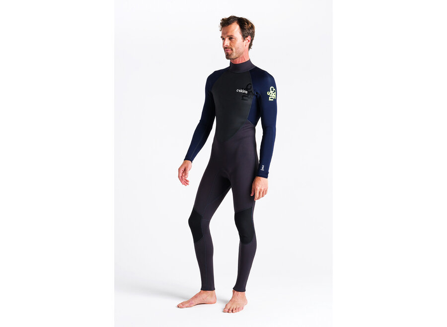 C-Skins Element 3/2 Mens Wetsuit Anthracite/Slate/Lime