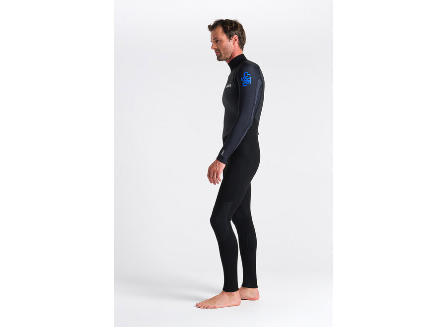 C-Skins Element 3/2 Mens Wetsuit Black/Anthracite/Cyan