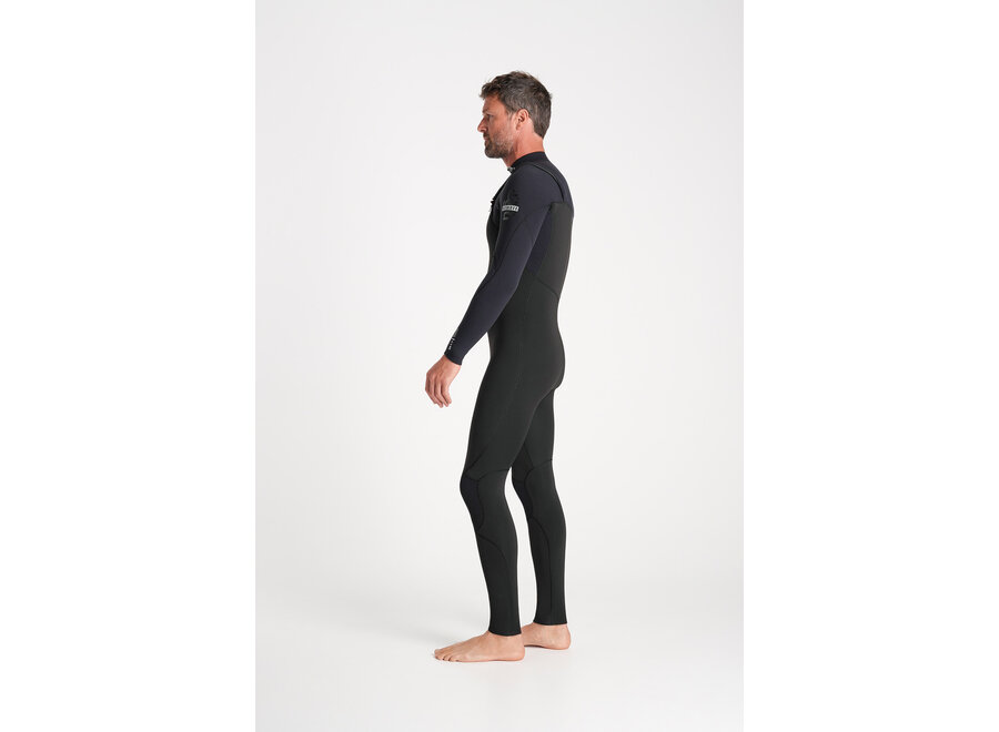 C-Skins NuWave Session 4/3 Mens Wetsuit Black/Silver