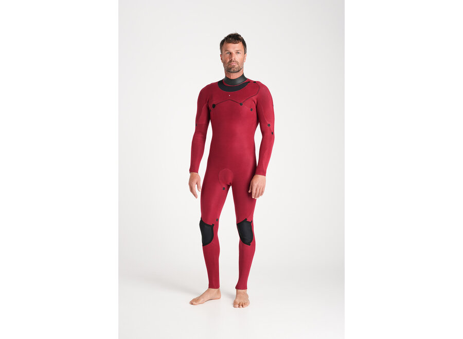 C-Skins NuWave Session 3/2 Mens Wetsuit Black/Steel Blue