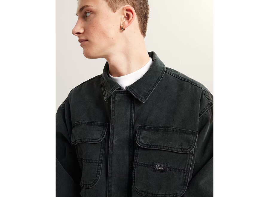 Vans Umber Pigment Canvas Jacket Black