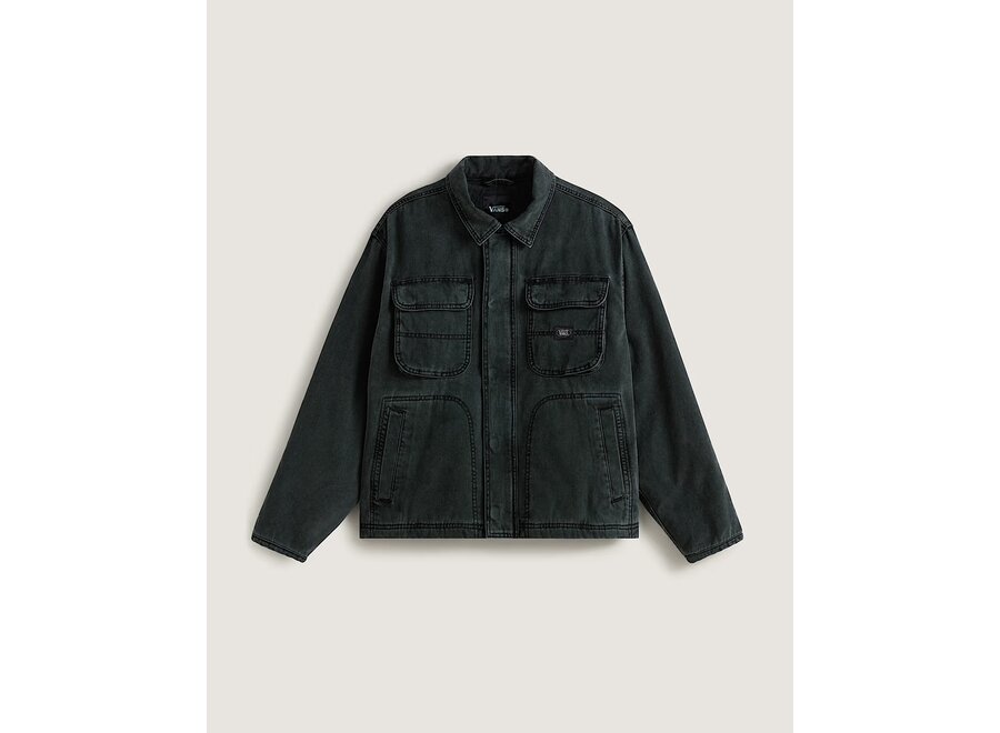 Vans Umber Pigment Canvas Jacket Black