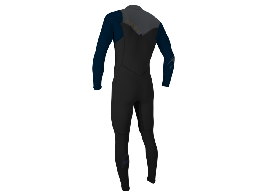 O’Neill Hammer 2mm Chest Zip Wetsuit Black/Abyss/Graphite
