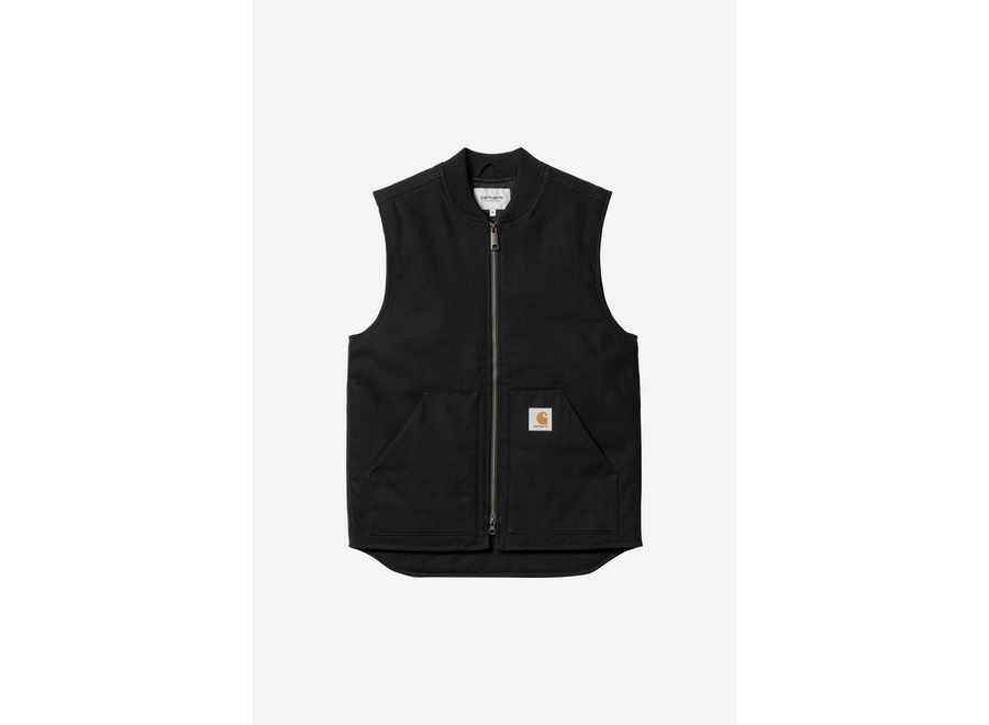 Vest 'Dearborn' Canvas Black Rigid