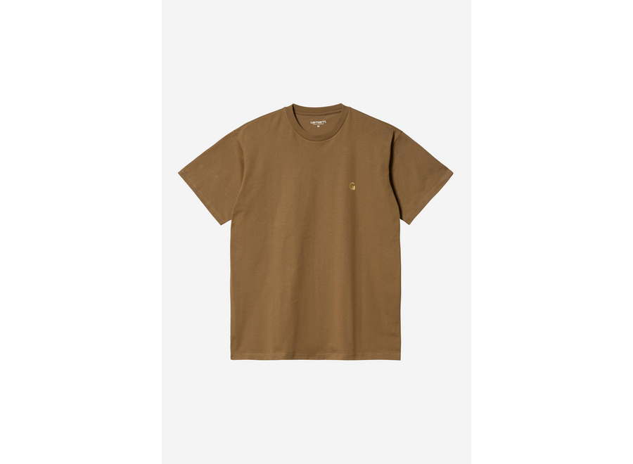 S/S Chase T-Shirt Hamilton Brown / Gold