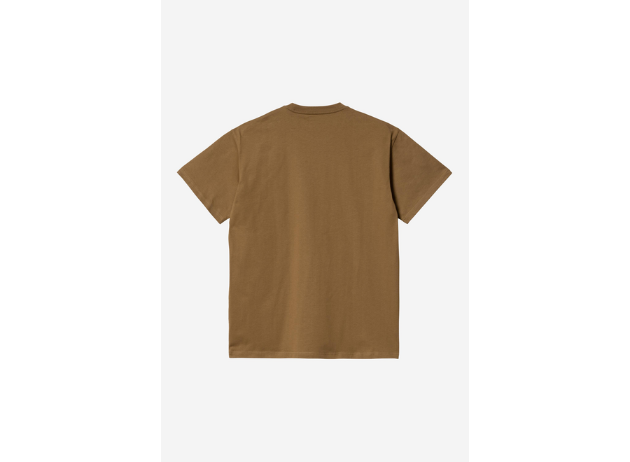 Carhartt WIP S/S Chase T-Shirt Hamilton Brown / Gold