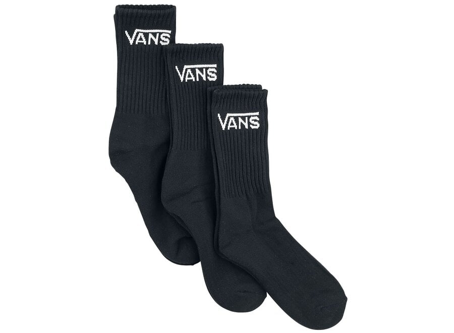 Vans Classic Crew Rox Black 3-Pack