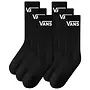 Vans Classic Crew Socks Black 6-Pack