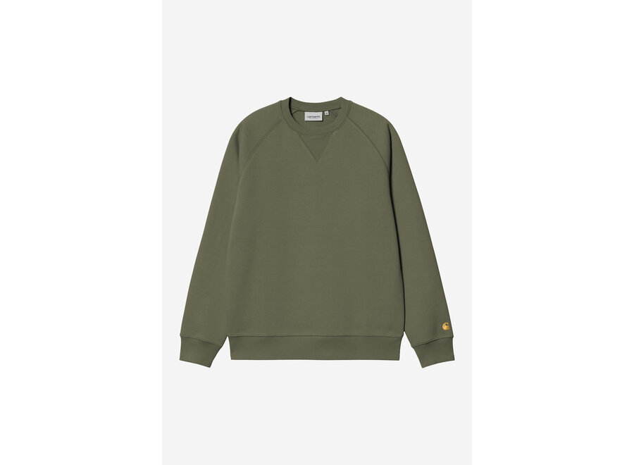 Carhartt WIP Chase Sweat Leaf / Gold
