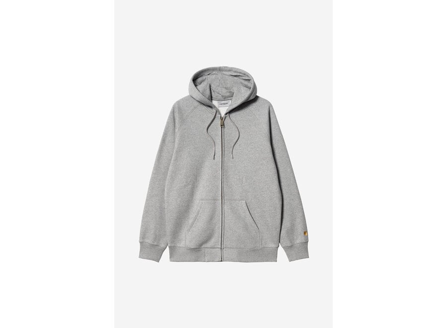 Hooded Chase Jacket Grey Heather / Gold