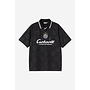 Carhartt WIP S/S Terrace Football T-Shirt Heart Train Jacquard, Black