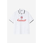 Carhartt WIP S/S Terrace Football T-Shirt Heart Train Jacquard, White
