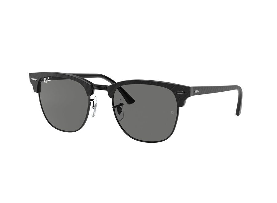 Clubmaster Wrinkled Black On Black