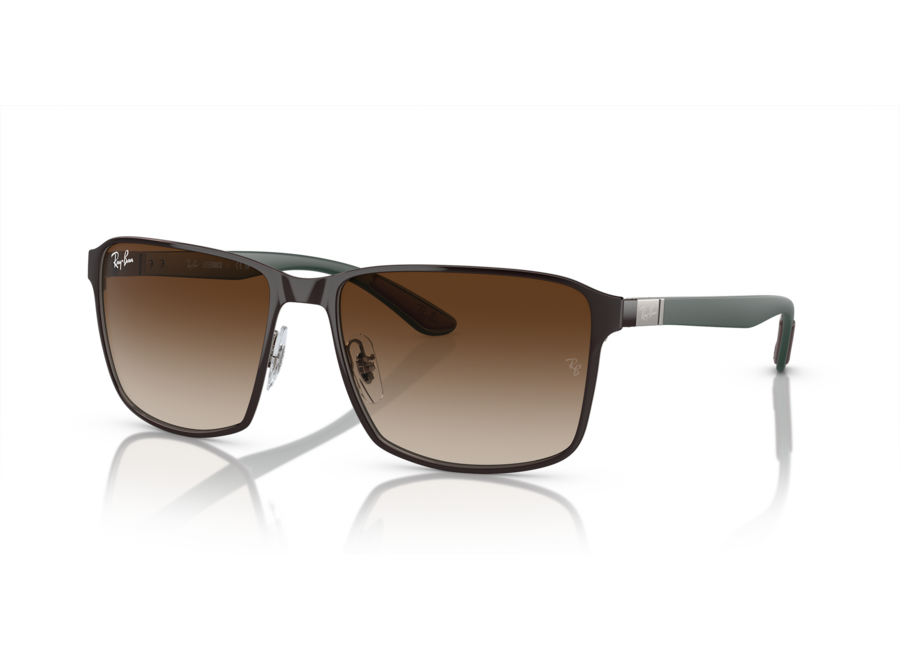 Ray-Ban RB3721 Brown On Gunmetal