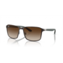 Ray-Ban RB3721 Brown On Gunmetal