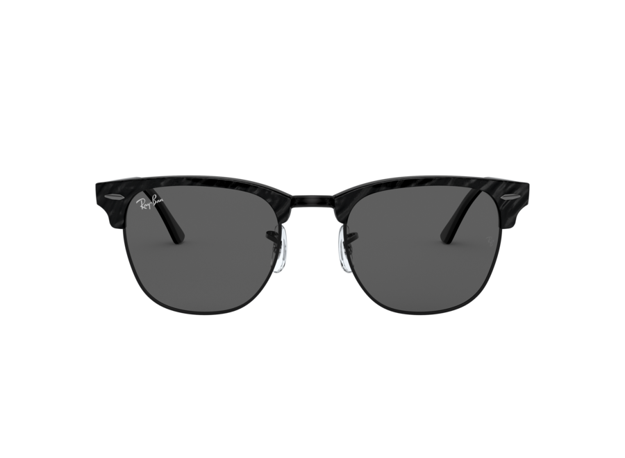 Ray-Ban Clubmaster Wrinkled Black On Black