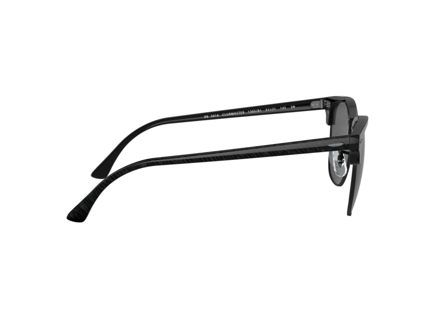 Ray-Ban Clubmaster Wrinkled Black On Black