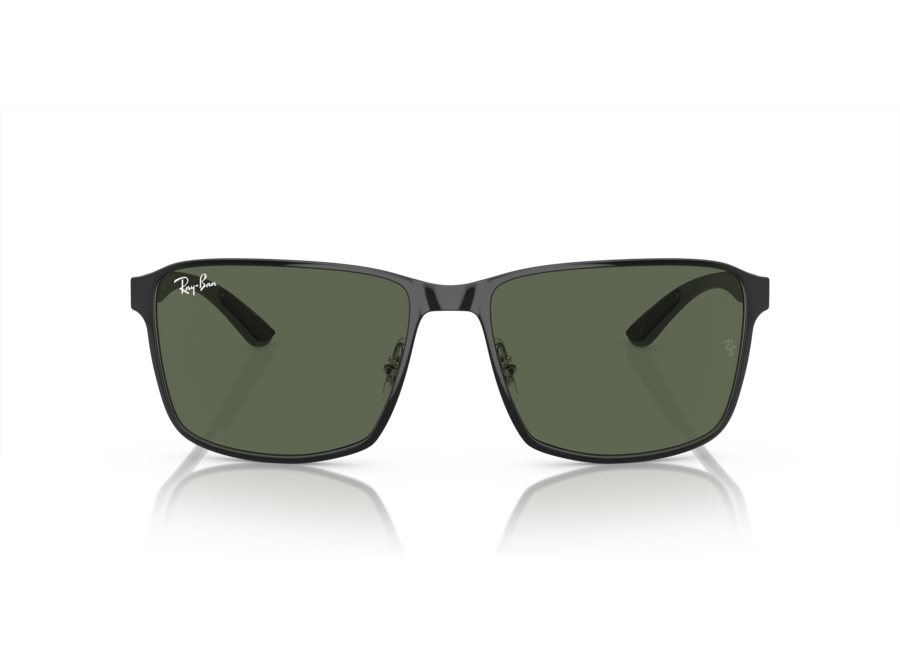 Ray-Ban RB3721 Black On Silver