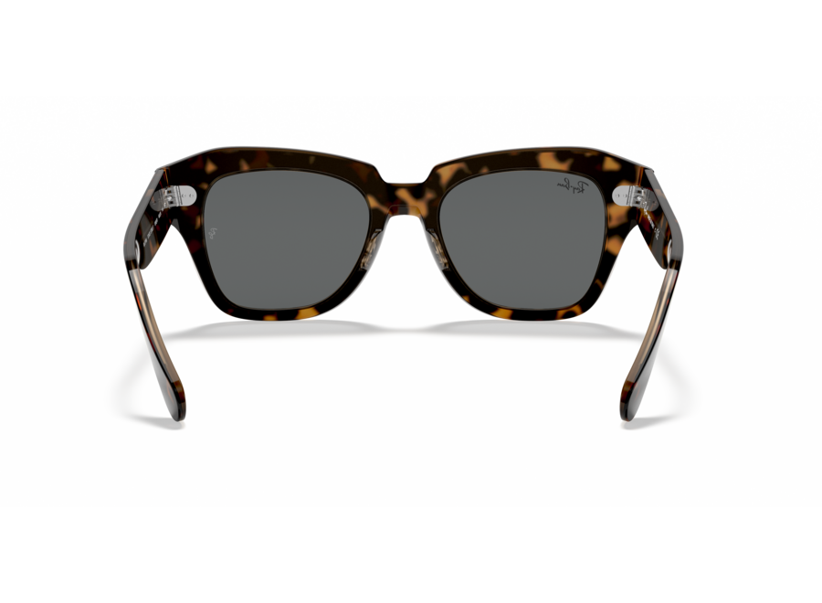 Ray-Ban State Street Havana On Transparent Brown