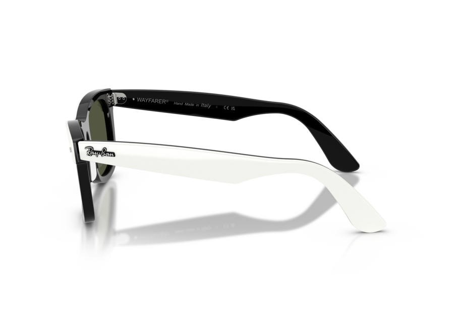 Ray-Ban Wayfarer White On Black