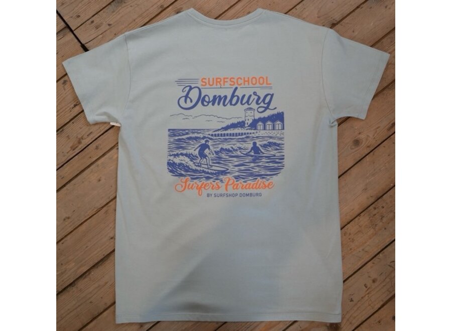 Sportshop Domburg Retro T-shirt Sage