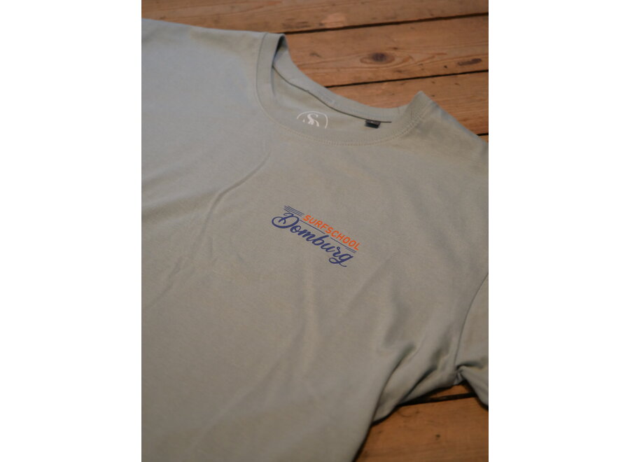 Sportshop Domburg Retro T-shirt Sage