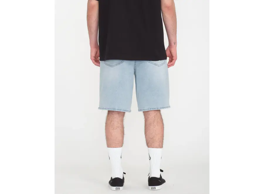 Volcom Billow Denim Short 22 Desert Dirt Indigo