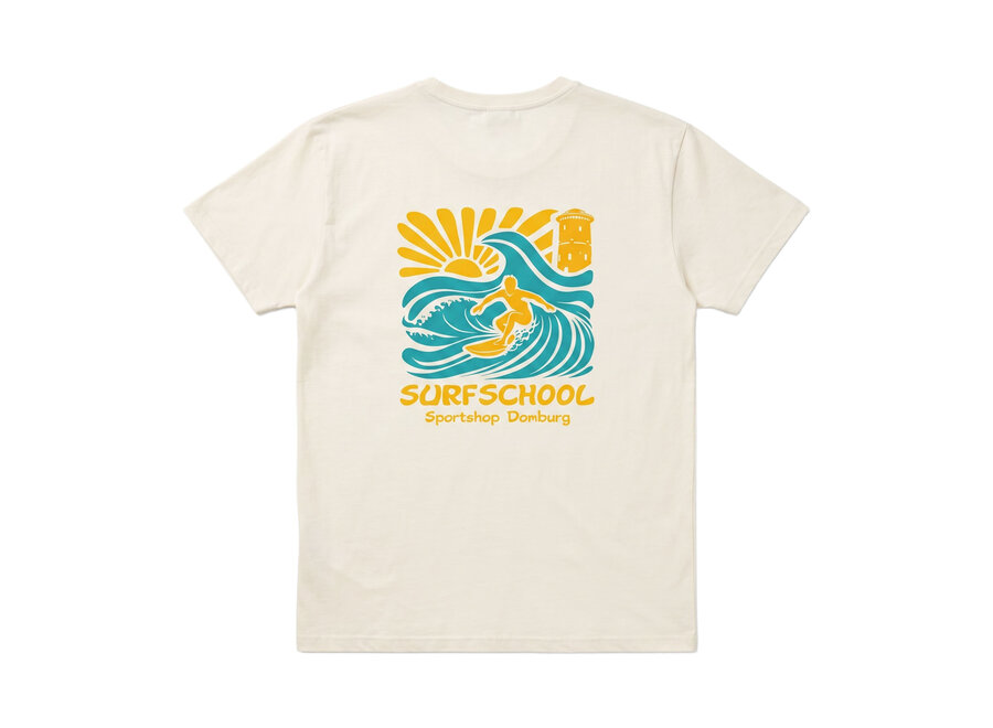 Sportshop Domburg Wave T-shirt Coconut Milk