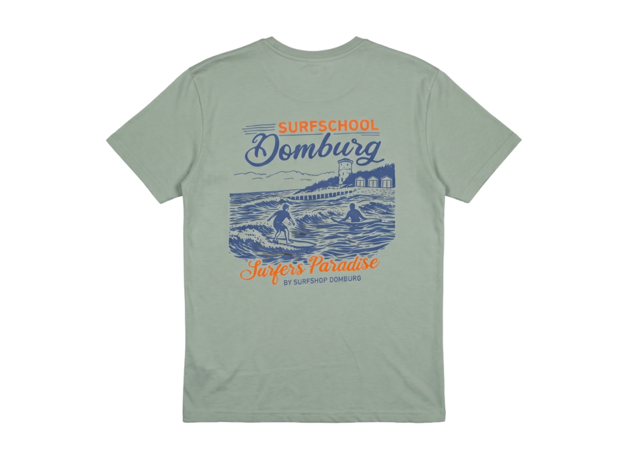 Retro T-shirt Sage